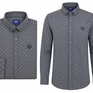 Long-Sleeve Shirt-Grey