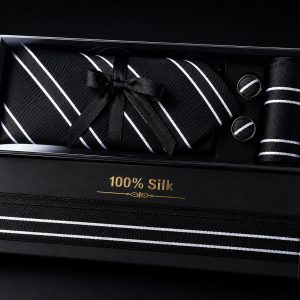 Ties - Stripe Black