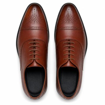 Coffee Brown Lace Shoes