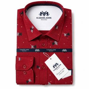 Men's Long Sleeve Floral