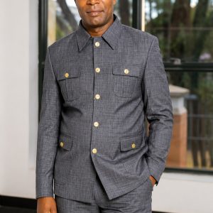 Men's Grey Kaunda Suit