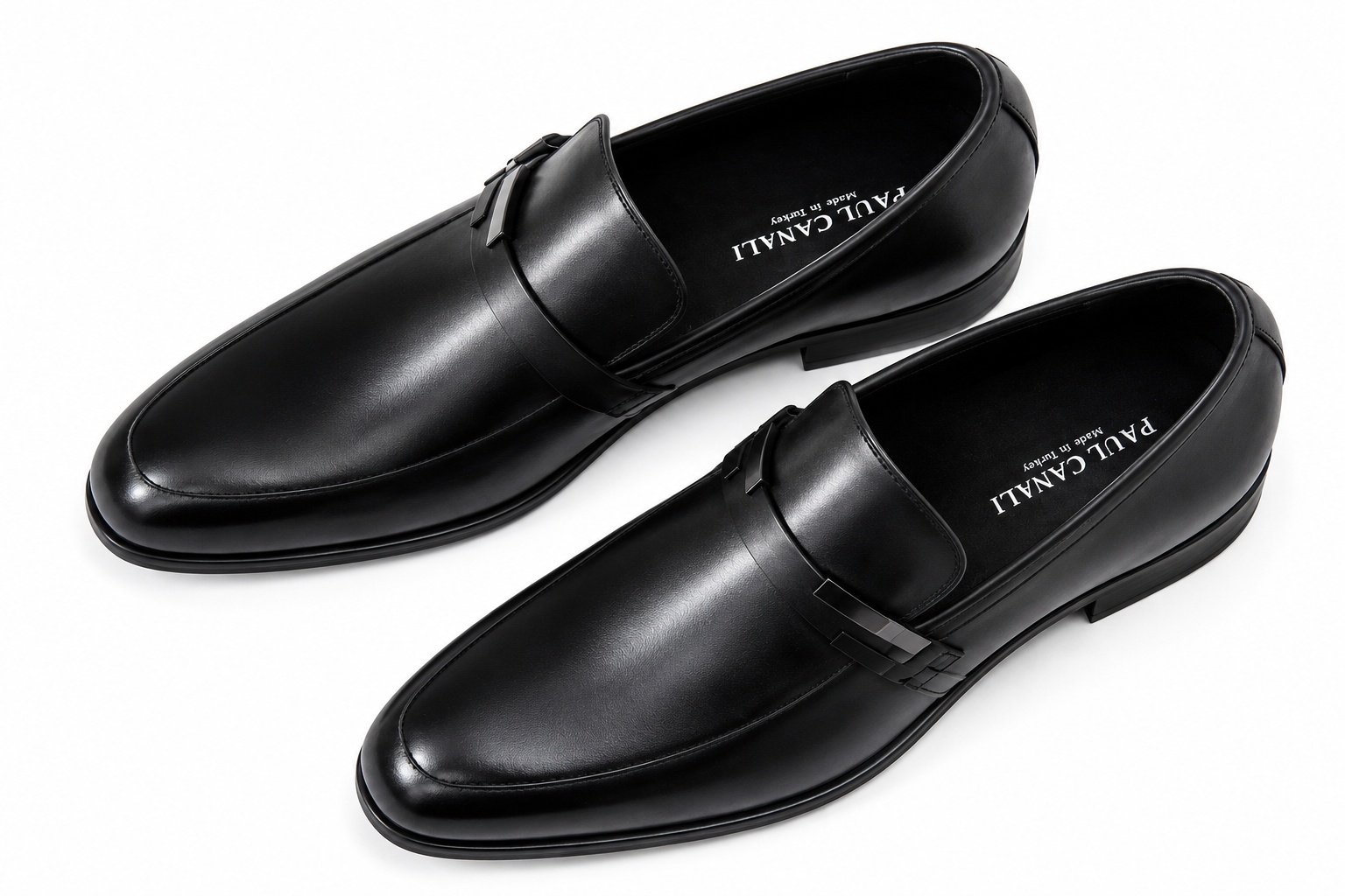 Paul Canali Black Shoes