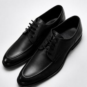 Leather Lace-Up Shoes