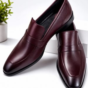 Leather Slip-On Shoes
