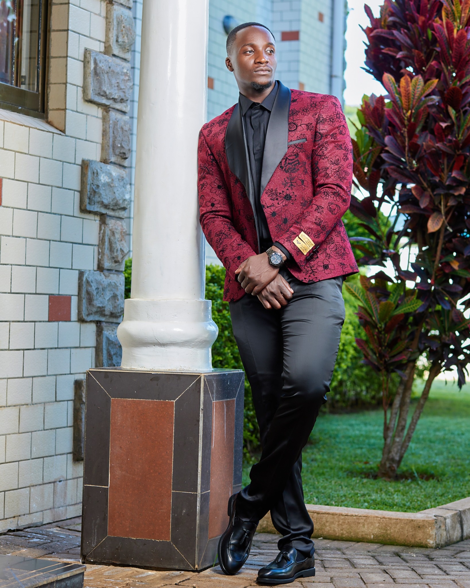 Floral Tuxedo