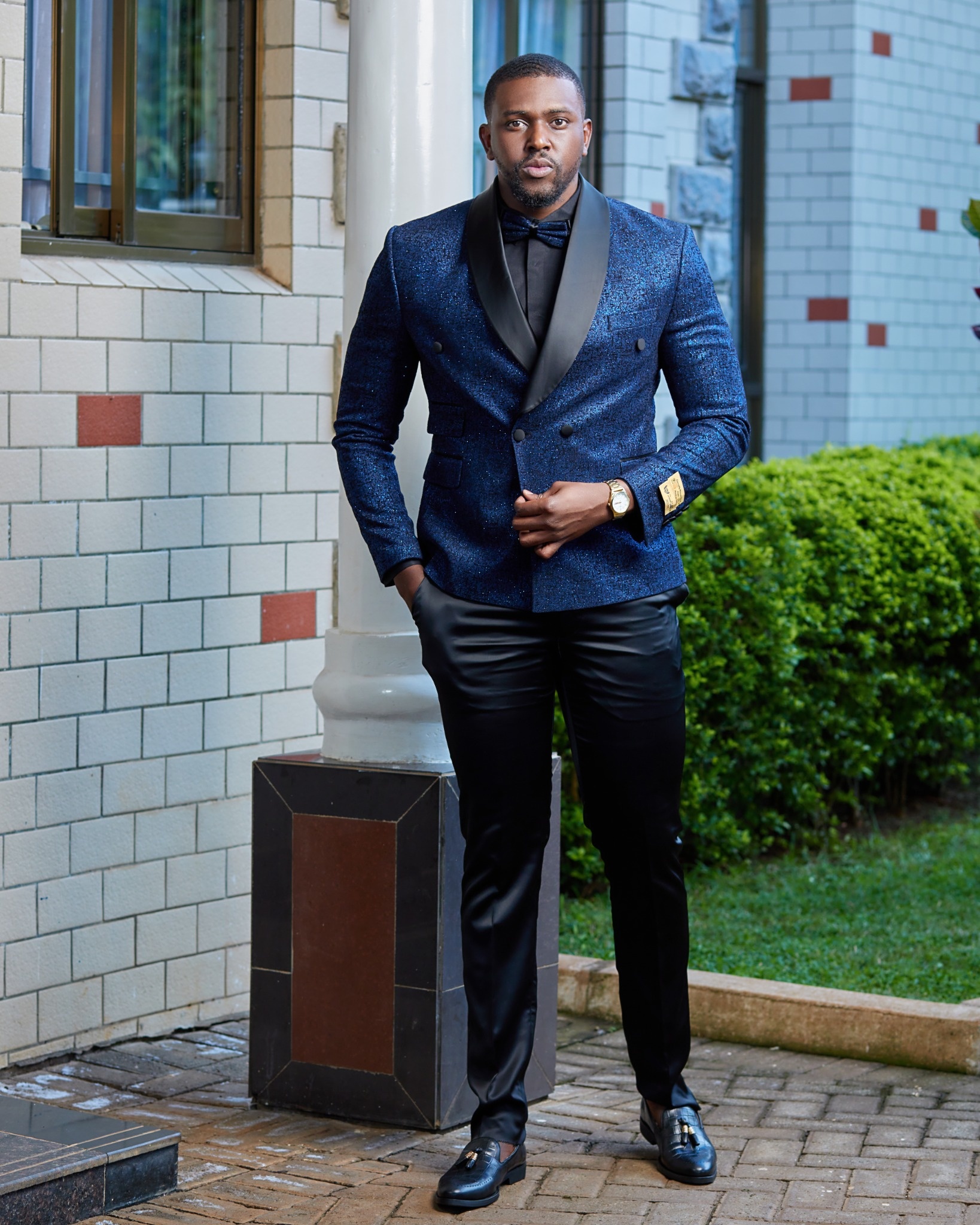 Navy Blue Tuxedo