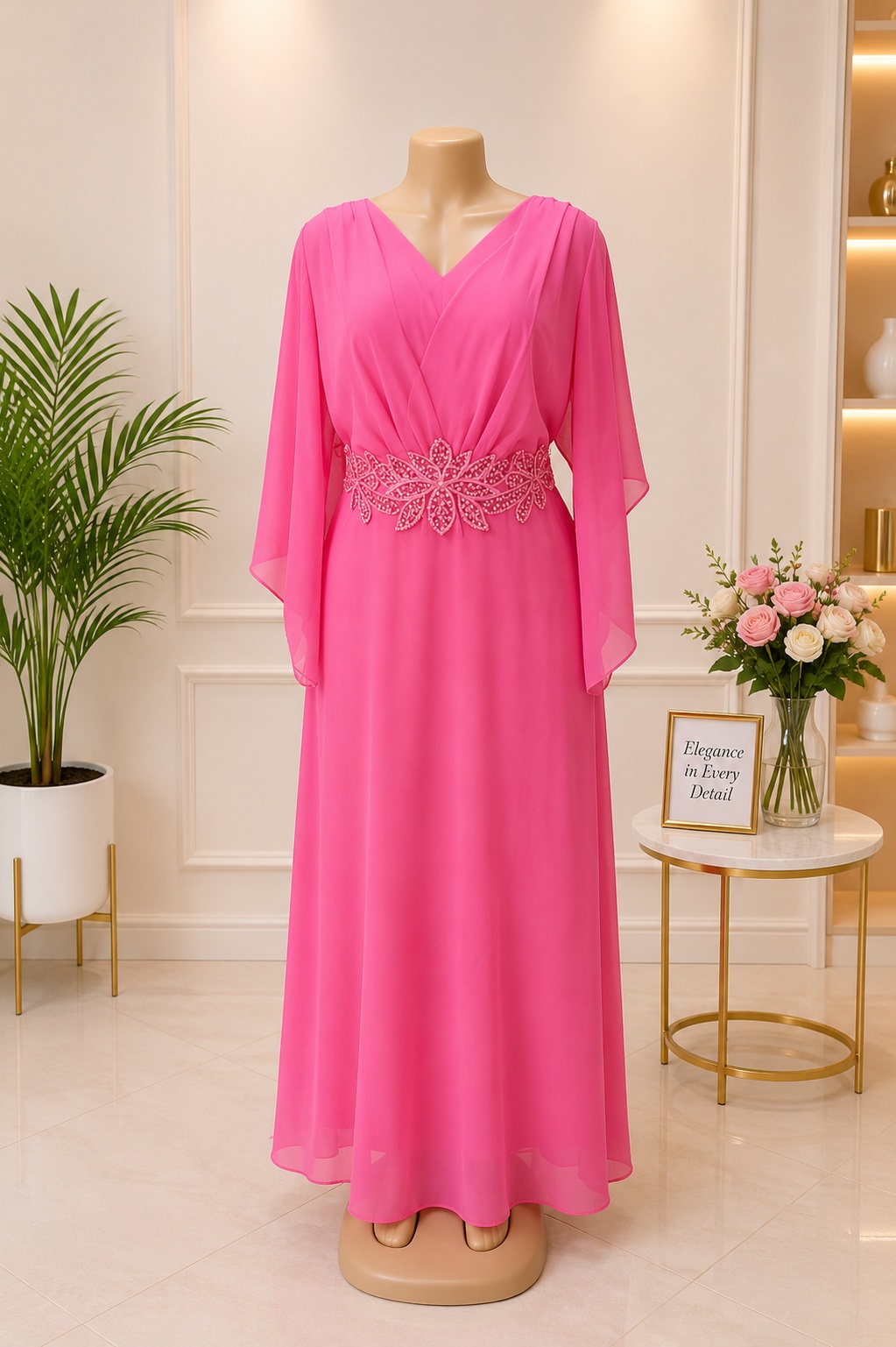 Maxi Dress-Pink