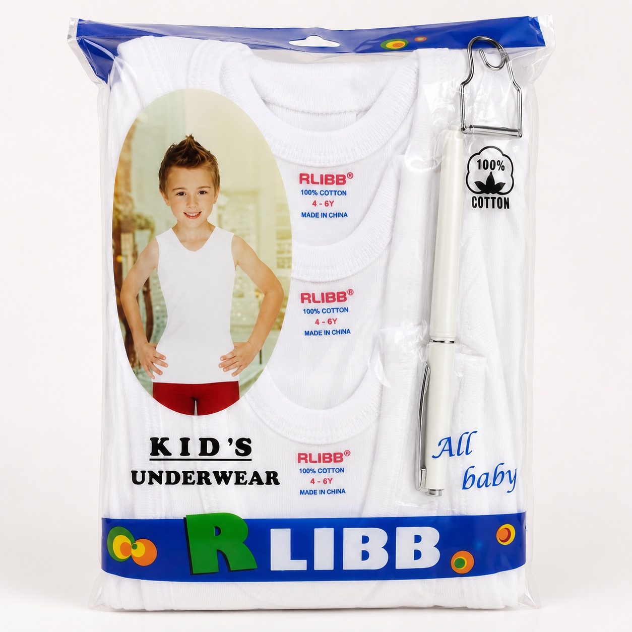 Kids Cotton Vest